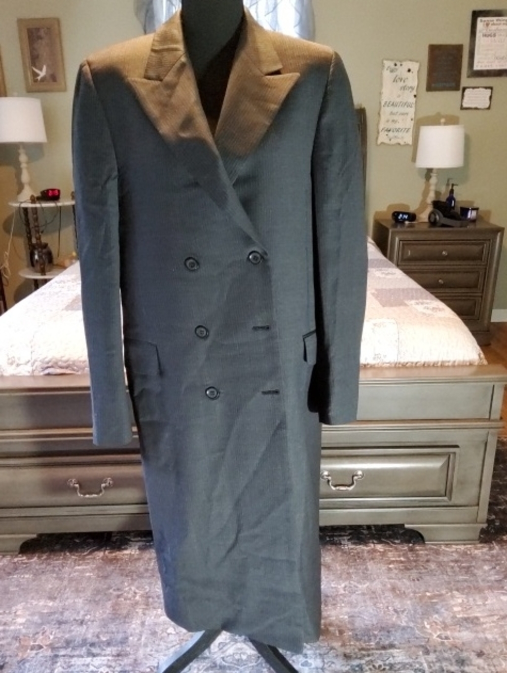 Men's GB Clothing Long Coat Jacket Blazer